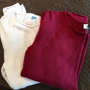 Old Navy sweaters, pd $22 ea selling all 4 for $40